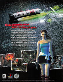 Resident Evil 3: Nemesis - Advertisement Flyer - Front (United States) - 1675x2200