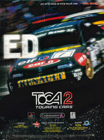 TOCA 2: Touring Car Challenge - Advertisement Flyer - Front (United Kingdom) - 1640x2200