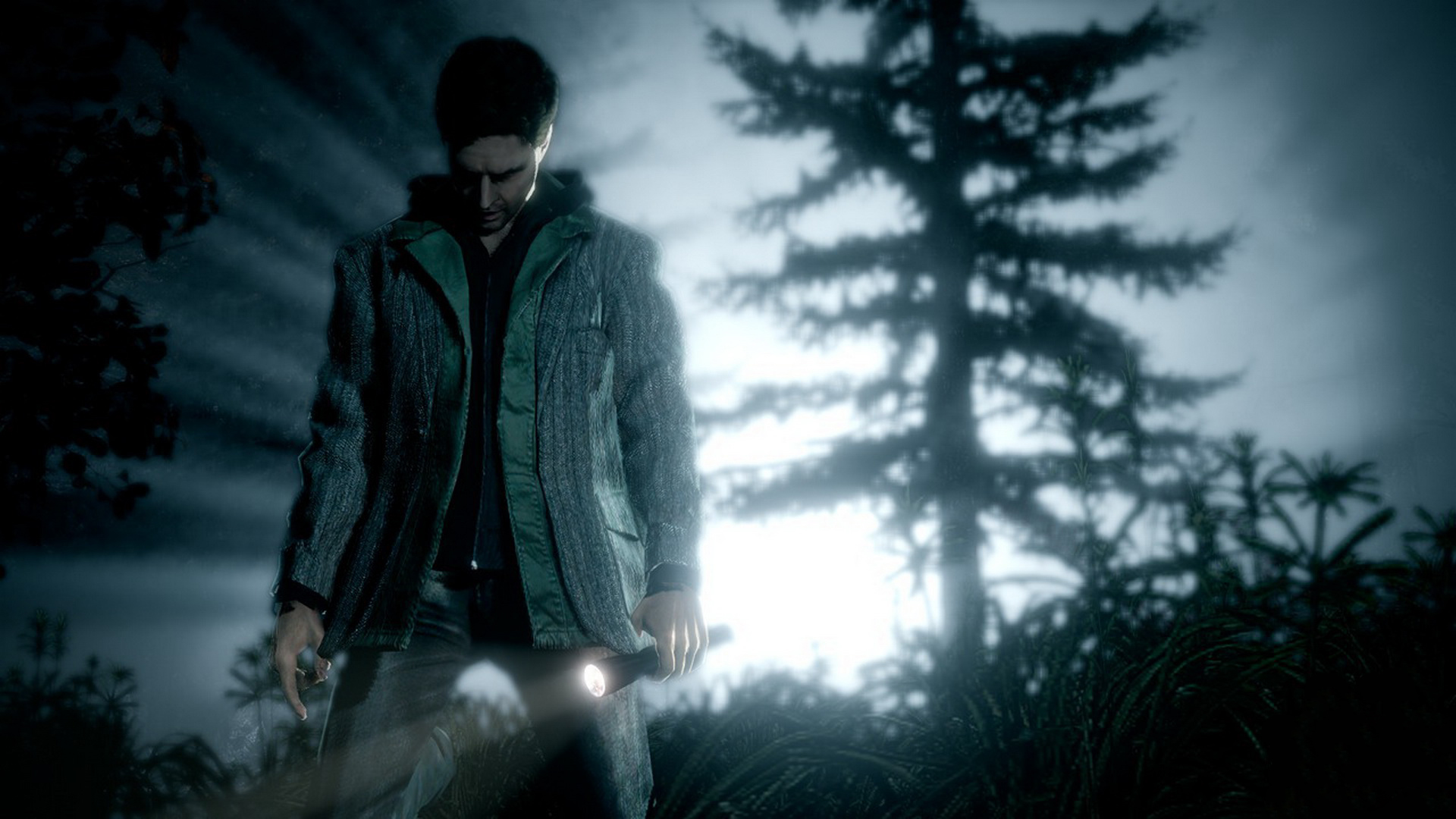 Illustration of Alan Wake