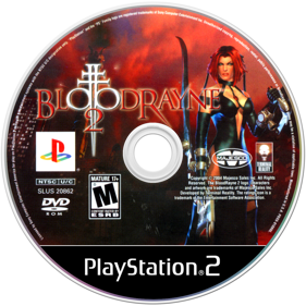 BloodRayne 2 - Disc (North America) - 1280x1280