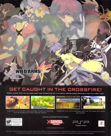 Wild Arms XF - Advertisement Flyer - Front (United States) - 1790x2196