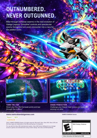 Galaga Legions DX - Fanart - Box - Back (World) - 1700x2400
