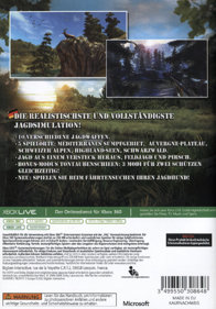 Hunter's Trophy 2: Europa - Box - Back (Germany) - 600x860