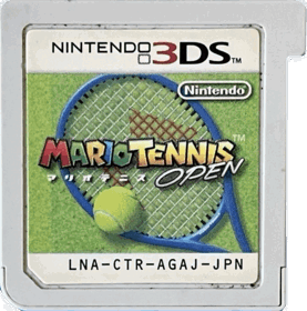Mario Tennis Open - Cart - Front (Japan) - 783x792