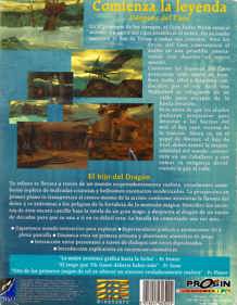 Dragon Lore: The Legend Begins - Box - Back (Spain) - 1980x2548
