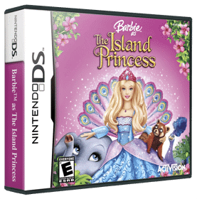 Barbie as the Island Princess - Box - 3D (North America) - 900x911