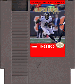 Tecmo Super Bowl 2020 - Cart - Front (United States) - 800x898