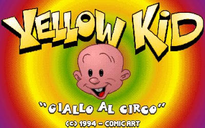 Yellow Kid: Giallo... al circo - Screenshot - Game Title (Italy) - 320x200