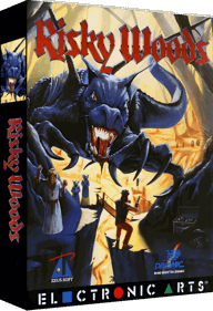 Risky Woods - Box - 3D (World) - 850x1244