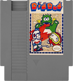 Dig Dug - Fanart - Cart - Front (World) - 718x800