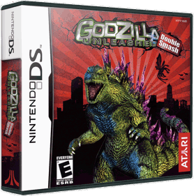 Godzilla Unleashed: Double Smash - Box - 3D (North America) - 868x877