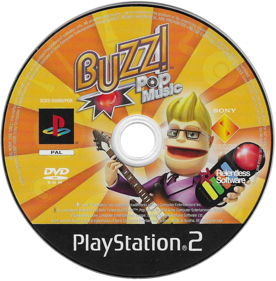 Buzz!: The Pop Quiz - Disc (Europe) - 1438x1462