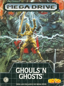 Ghouls'n Ghosts - Box - Front (Brazil) - 1499x2006