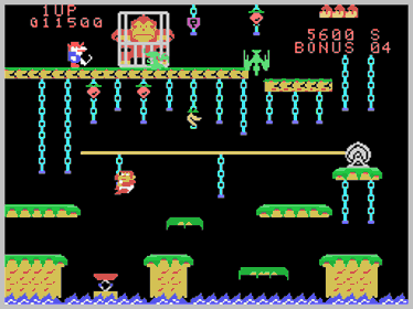 Donkey Kong Junior - Screenshot - Gameplay (World) - 256x192
