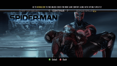 Spider-Man: Edge of Time - Screenshot - Game Title (World) - 1120x632