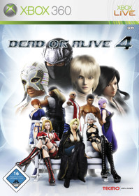 Dead or Alive 4 - Box - Front (Germany) - 1004x1417