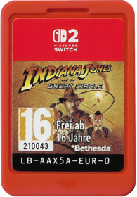 Indiana Jones and the Great Circle - Cart - Front (United Kingdom) - 513x736
