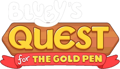 Bluey's Quest for the Gold Pen - Clear Logo (World) - 775x445