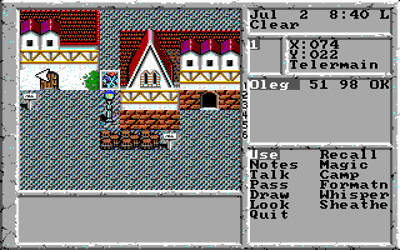 The Magic Candle II: The Four and Forty - Screenshot - Gameplay (North America) - 320x200