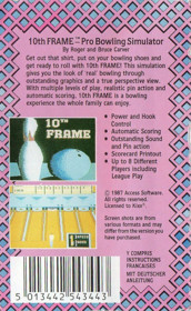 10th Frame - Box - Back (Europe) - 742x1208
