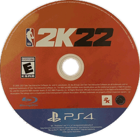 NBA 2K22 - Disc (North America) - 1541x1516