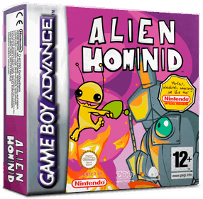 Alien Hominid - Box - 3D (Europe) - 1016x998