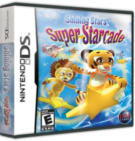Shining Stars: Super Starcade - Box - 3D (North America) - 575x598