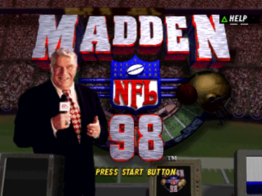 Madden NFL 98 - Screenshot - Game Title (World) - 640x480