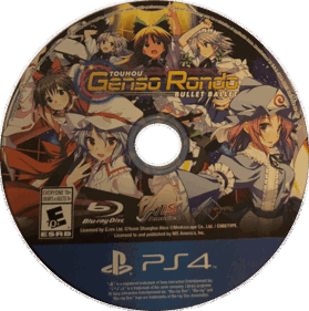 Touhou Genso Rondo: Bullet Ballet - Disc (North America) - 593x597