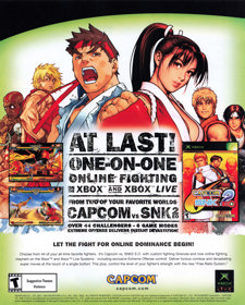 Capcom vs. SNK 2 EO - Advertisement Flyer - Front (United States) - 2456x3060