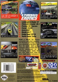 Road & Track Presents: The Need for Speed - Box - Back - Reconstructed (North America) - 1530x2151