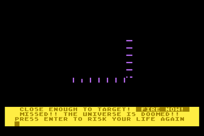 Down the Trench - Screenshot - Game Over (World) - 336x224