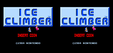 Vs. Ice Climber Dual - Screenshot - Game Title (Japan) - 514x240