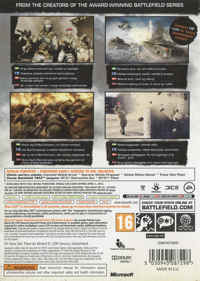 Battlefield: Bad Company 2 - Box - Back (Europe) - 6085x8548