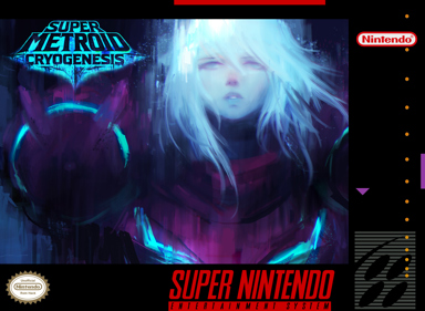 Super Metroid: Cryogenesis - Fanart - Box - Front (World) - 2100x1534