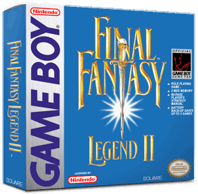 Final Fantasy Legend II - Box - 3D (North America) - 1016x998