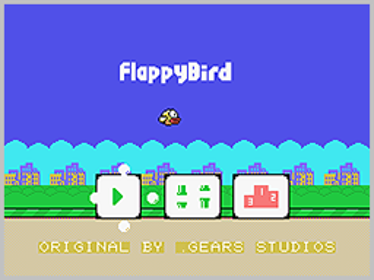 Flapee Byrd - Screenshot - Game Title (World) - 256x192