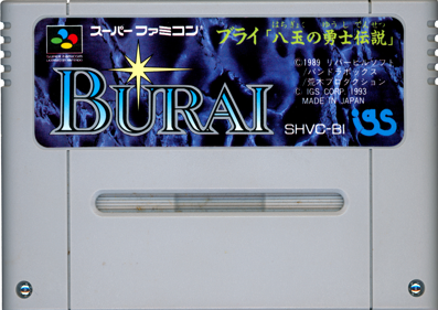 Burai: Hachigyoku no Yuushi Densetsu - Cart - Front (Japan) - 1436x1015