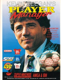 Kevin Keegan's Player Manager - Advertisement Flyer - Front (United Kingdom) - 1667x2200