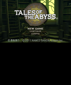 Tales of the Abyss - Screenshot - Game Title (Japan) - 400x480