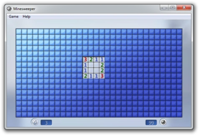 Minesweeper - Screenshot - Gameplay (World) - 476x324