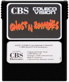 Ghost'n Zombies: A Quest for a Rose - Cart - Front (World) - 590x700