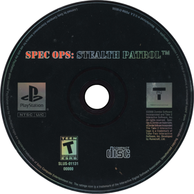 Spec Ops: Stealth Patrol - Disc (North America) - 1500x1500
