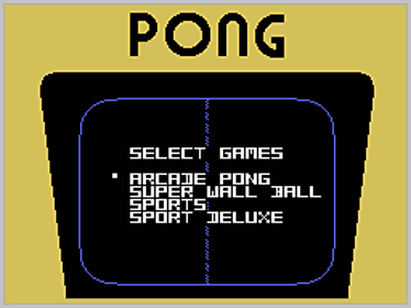 Pong - Screenshot - Game Title (World) - 256x192