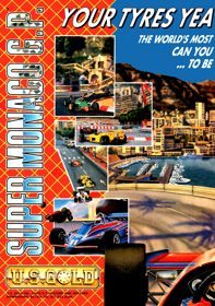 Super Monaco G.P. - Advertisement Flyer - Front (United Kingdom) - 1992x2836