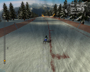 Alpine Ski Racing 2007: Bode Miller vs. Hermann Maier - Screenshot - Gameplay (Europe) - 640x511