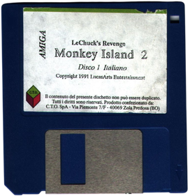 Monkey Island 2: LeChuck's Revenge - Disc (Italy) - 761x785