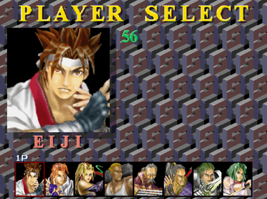 Battle Arena Toshinden - Screenshot - Game Select (World) - 640x480