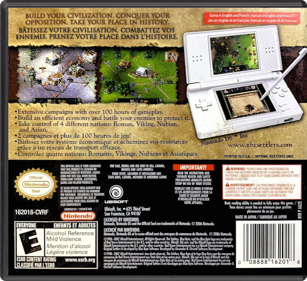 The Settlers - Box - Back - Reconstructed (North America) - 774x708