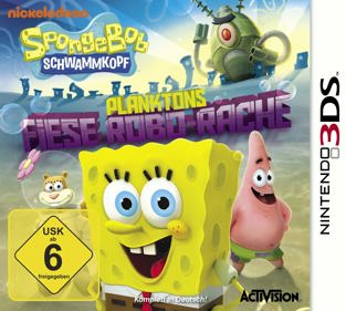 Spongebob SquarePants: Plankton's Robotic Revenge - Box - Front (Germany) - 1500x1346